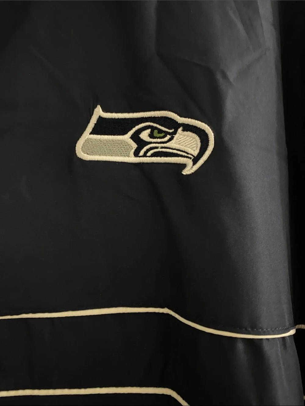 Dunbrooke Navy & White Seattle Seahawks Windbreaker